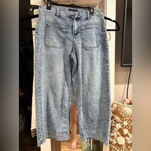Sincerely Jules Light Wash Wide Leg Jeans